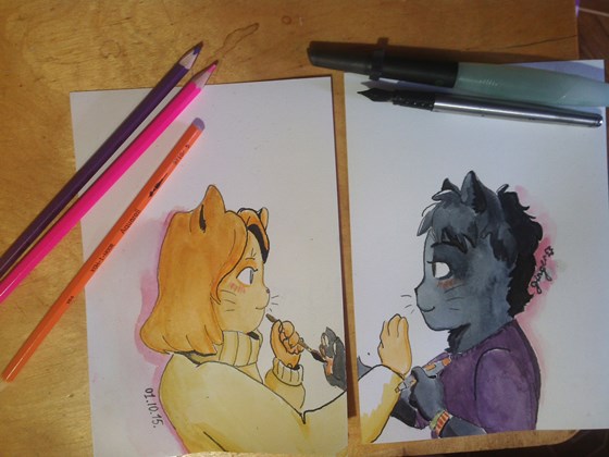 Акварели: Акварельный мир мягок